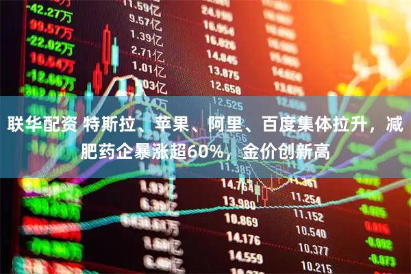 联华配资 特斯拉、苹果、阿里、百度集体拉升，减肥药企暴涨超60%，金价创新高