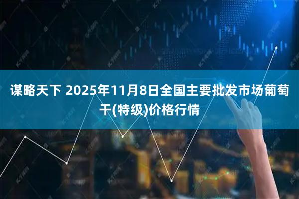 谋略天下 2025年11月8日全国主要批发市场葡萄干(特级)价格行情